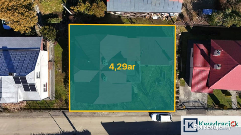 Dom wolnostojący 103m2 Dukla Zielona 429m2