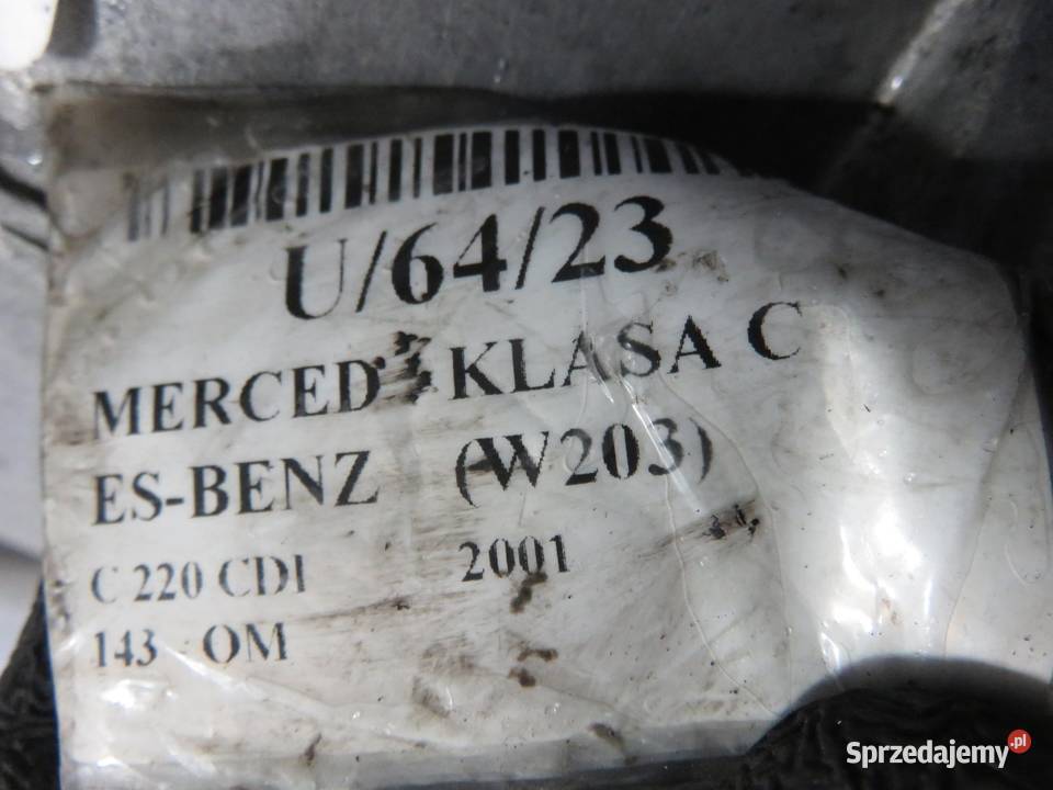 SKRZYNIA BIEGÓW MERCEDES C W203 22 CDI