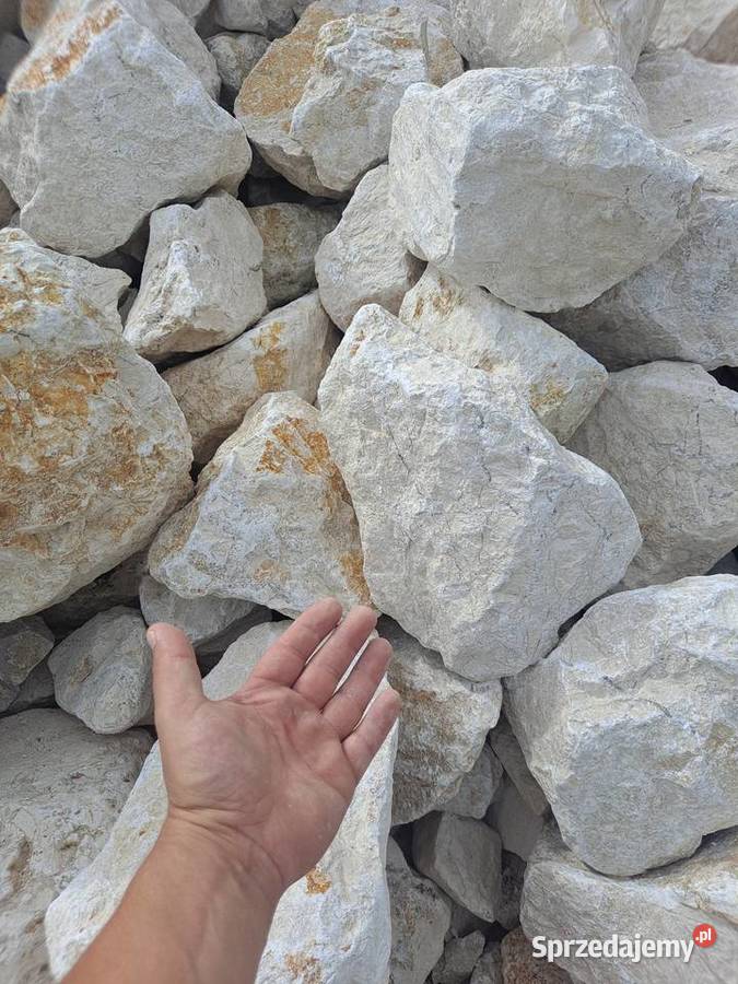 Kamień ogrodowy biały głaz białe głazy 50500 mm