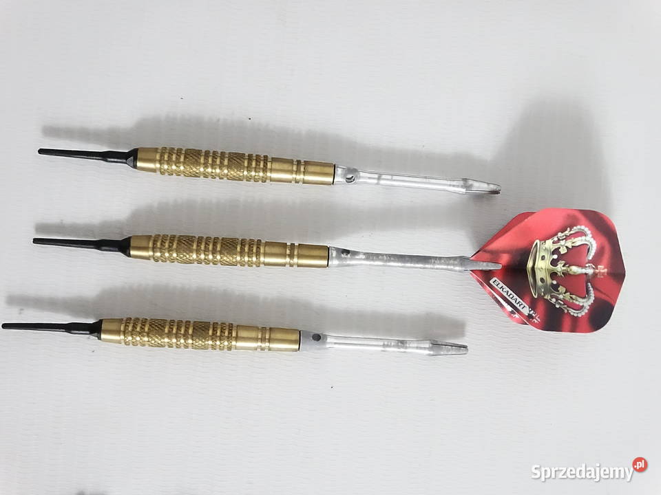 Zestaw Rzutek Darts Elkadart Złote Barrele Biłgoraj