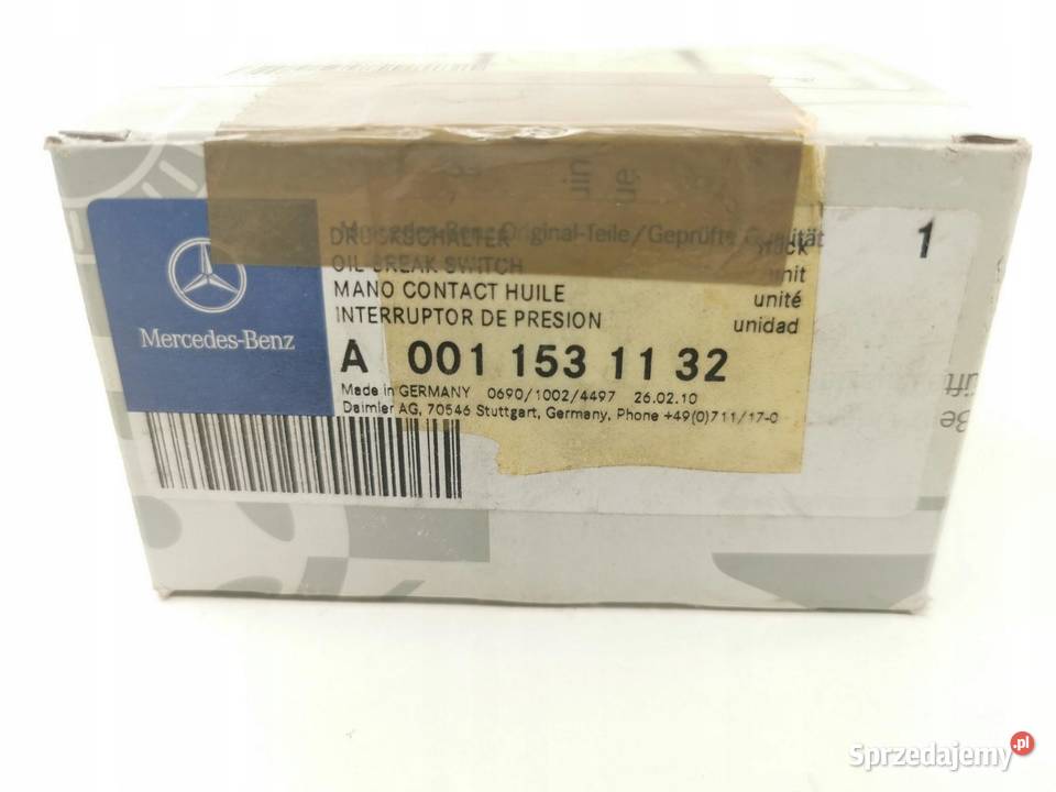 CZUJNIK POZIOMU OLEJU MERCEDES CLK CLS C GLC ORI