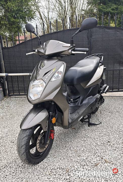 Skuter Sym Orbit II 2017r 4700 4T nieuszkodzony Łask sprzedam