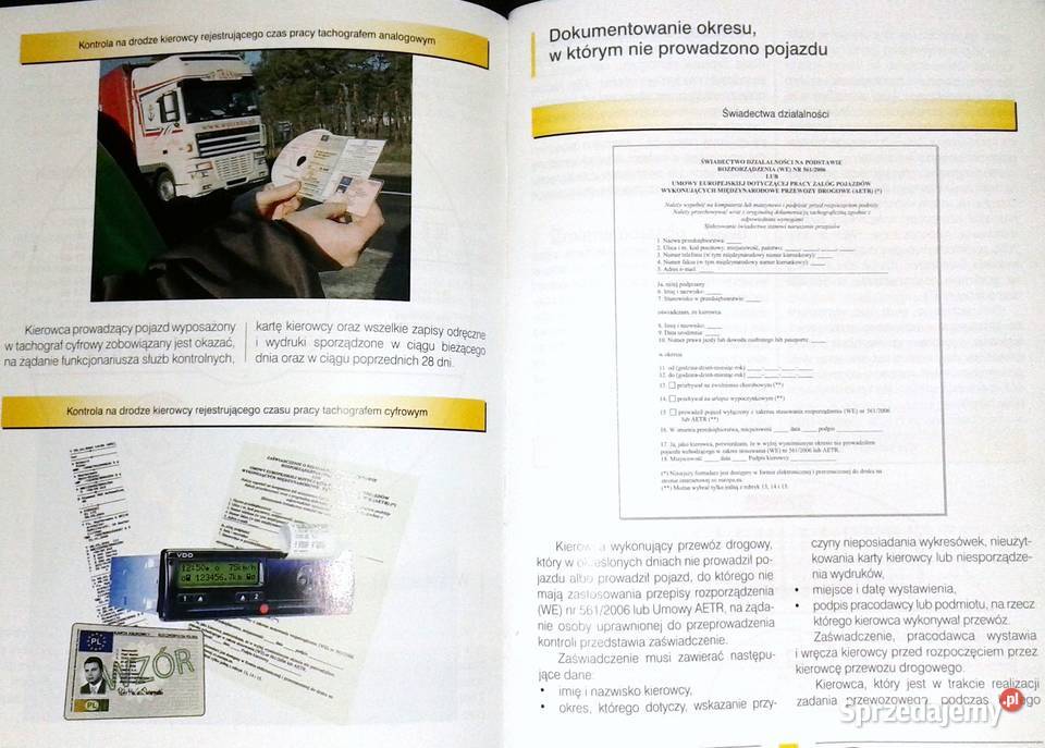 Kompendium wiedzy kierowcy zawodowego Marek lubelskie