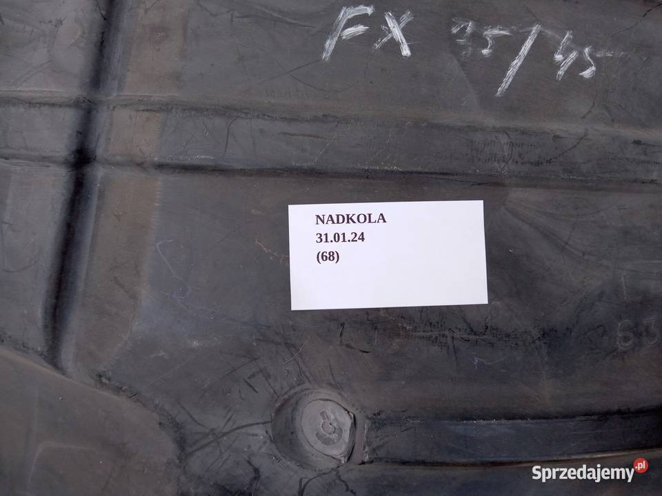 NADKOLE LEWY PRZÓD CZĘŚĆ PRZEDNIA INFINITI FX35 Nowy Tomyśl