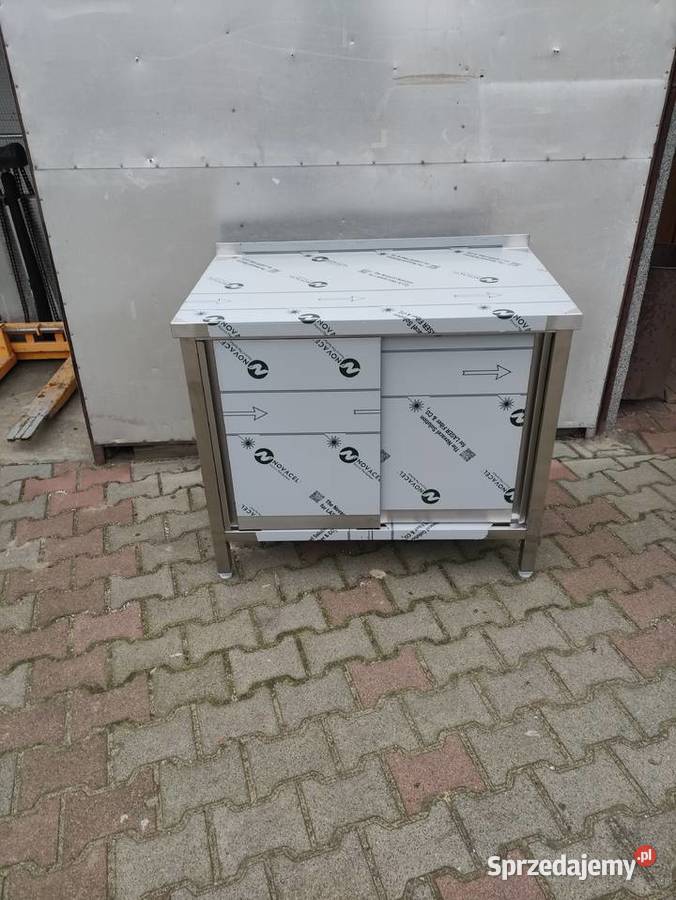 Stół gastronomiczny zabudowany 100x60x85 Słupia Kapitulna