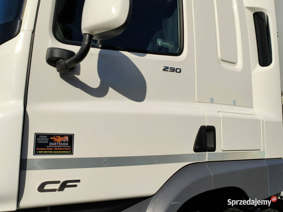 DAF CF 290 E6 Firana Tył Drzwi Dach Podnoszony pełny VAT Widełki