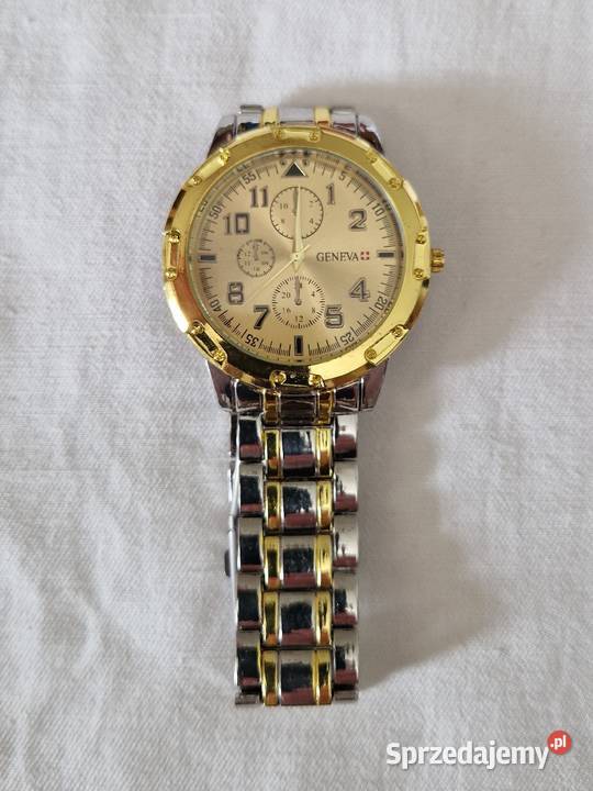 Zegarek męski Geneva classic colletion Z400 mazowieckie Warszawa