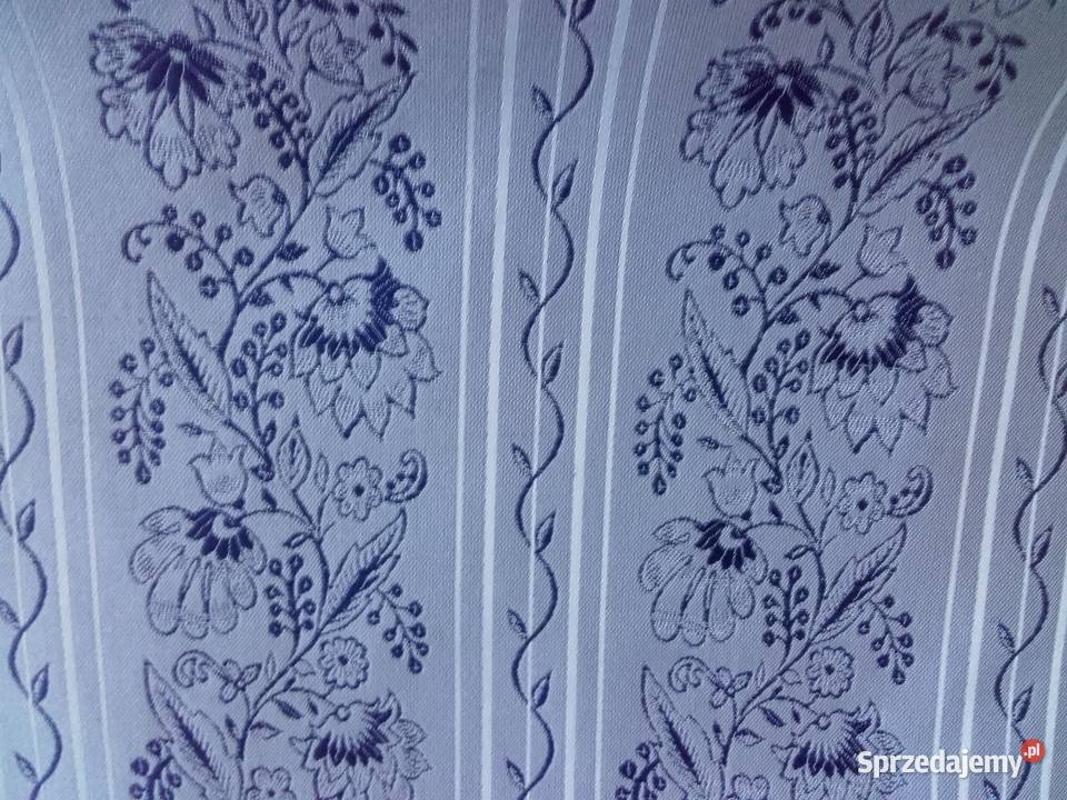 Tkanina dekoracyjna vintage PRL Tkaniny mazowieckie Warszawa