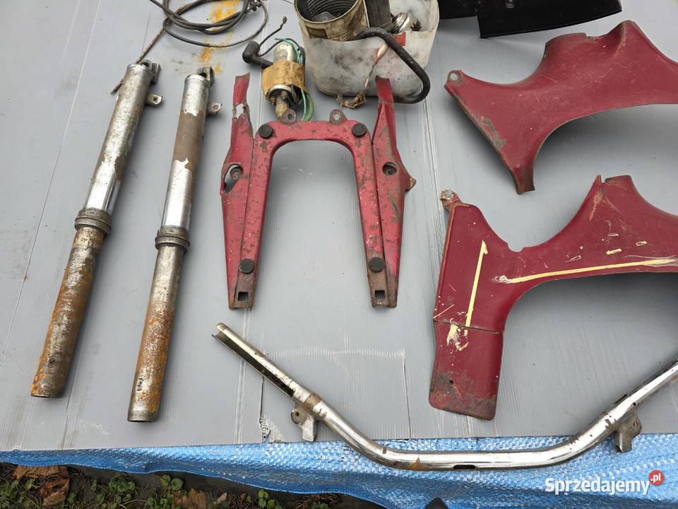 Jawa 250 350 Osłona L R Zadupek Kierownica Skawina