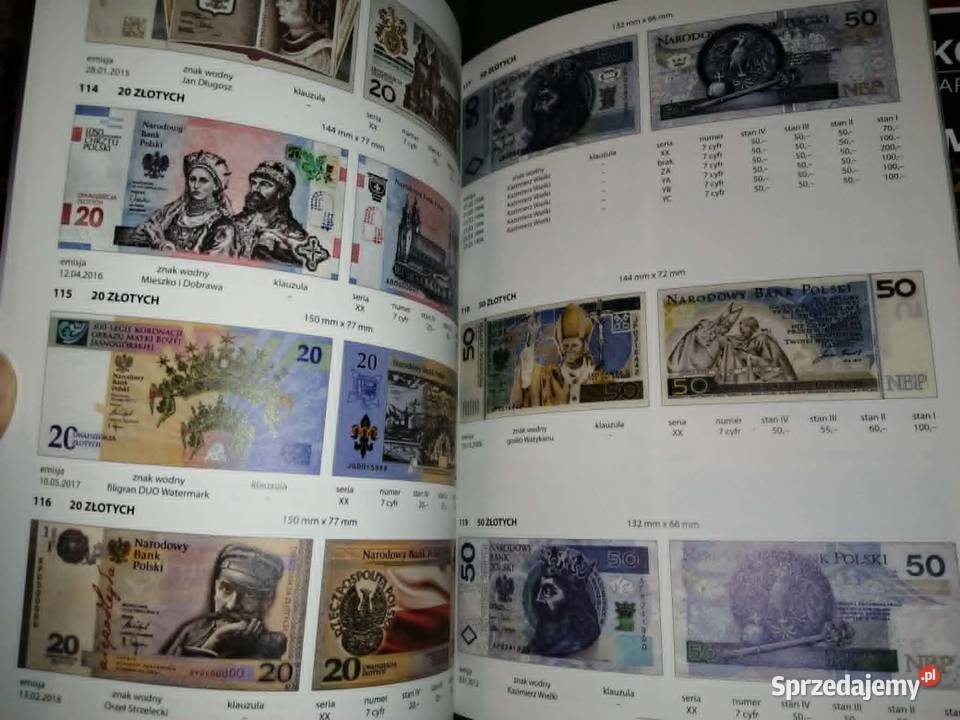 Katalog Banknotów Polskich Fischer 2020 Opole Lubelskie
