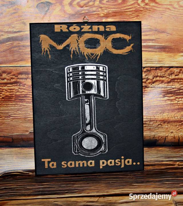 Tabliczka plakat miłośnika motoryzacji 3D Dębica