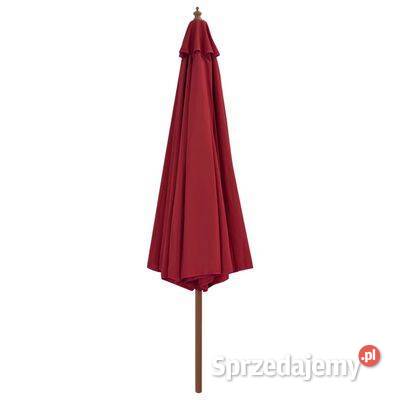 Parasol ogrodowy na drewnianym słupku 350 mazowieckie