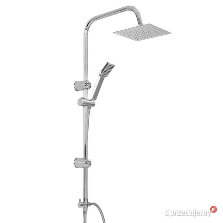 vidaXL Prysznic z deszczownicą i słuchawką stal Warszawa