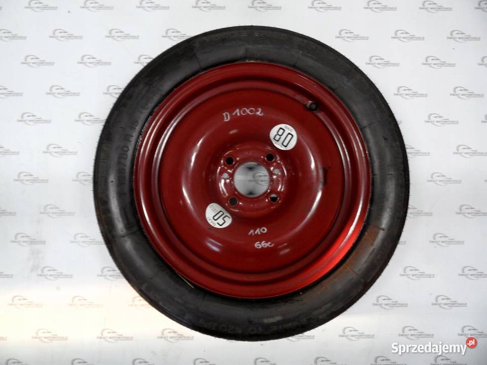 FORD FOCUS MK1 I koło dojazdowe 1258015 95M Koła dojazdowe