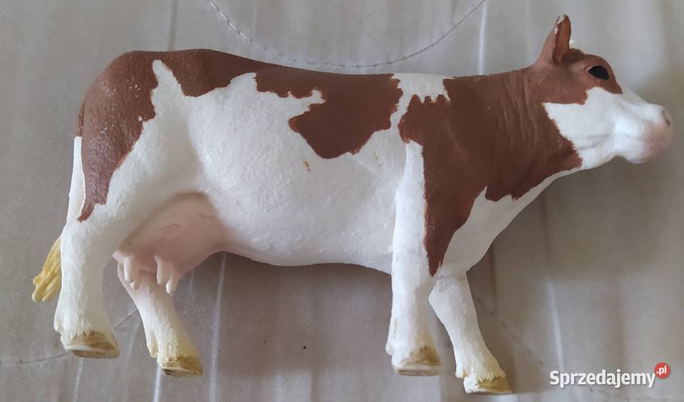 Krowa Simentalska firmy Schleich pomorskie Gdańsk