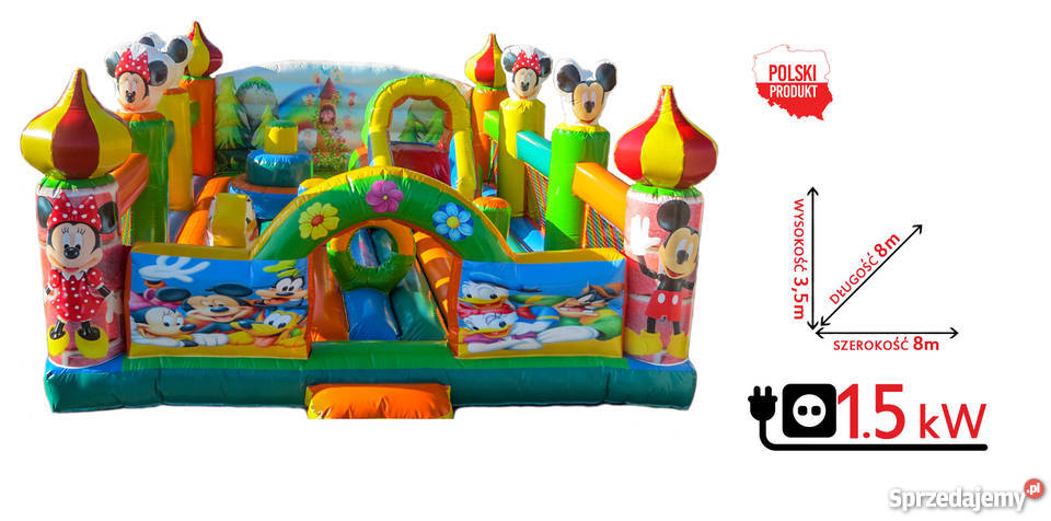 Dmuchany plac zabaw Dmuchaniec Wielki plac zabaw podlaskie Białystok