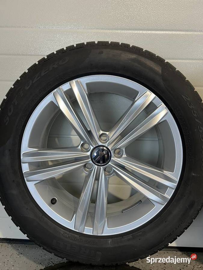Oryginalne koła zimowe FELGI 18 VW Tiguan II Wrocław sprzedam