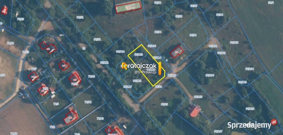 Działka Kamień 1200m2