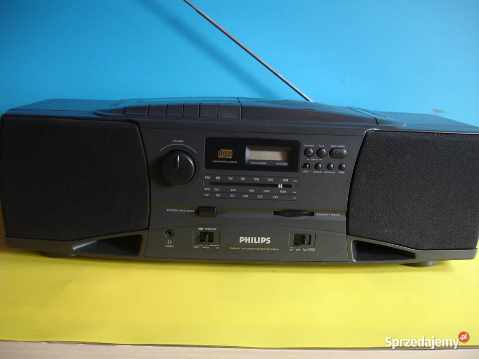 Radiomagnetofon z CD PHILIPS AZ-8030