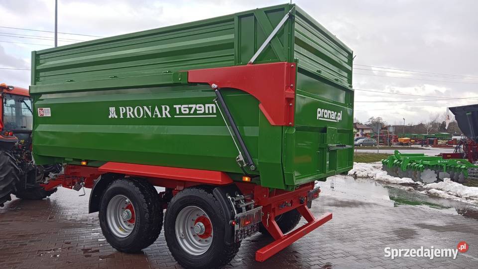 NOWA Przyczepa rolnicza skorupowa T679M PRONAR w sprzedam
