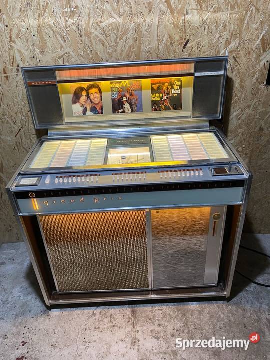 Szafa grająca ROCKOLA 425 Grand Prix z 1959 roku Biłgoraj