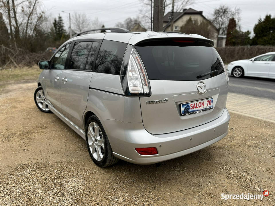 Mazda 5 20 1WŁ Elektryczne drzwi Xenon Skóry czujnik parkowania Częstochowa