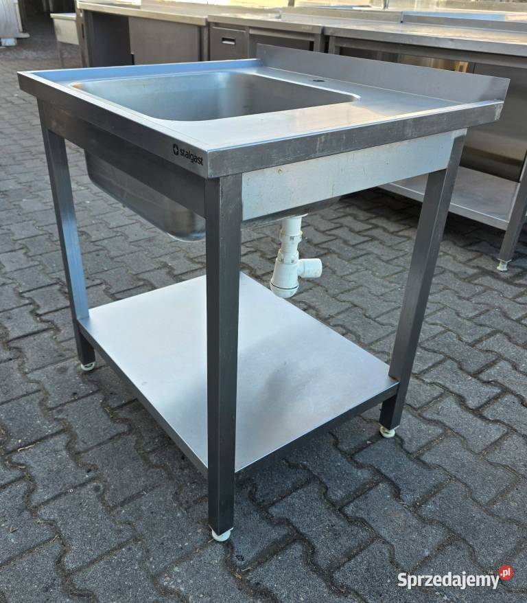 Zlew Basen 1 Komorowy z Półką 807085 M1356 N Gastronomia Nowe Skalmierzyce sprzedam