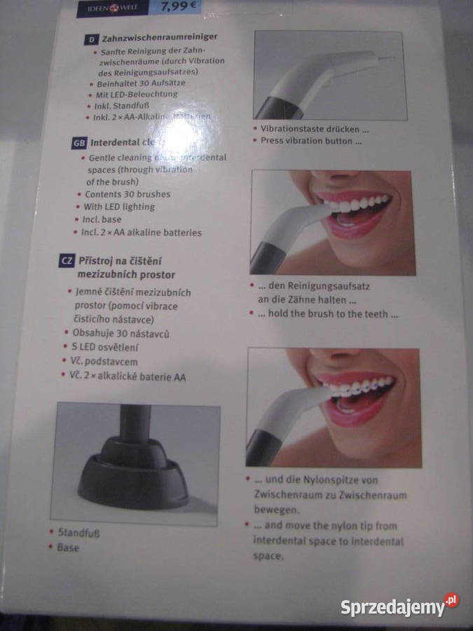 Nowa szczoteczka do czyszczenia przestrzeni Włocławek