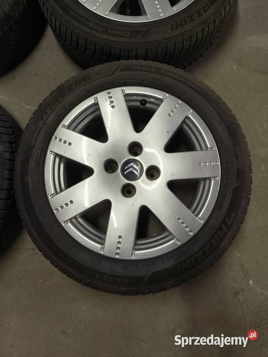 Alufelgi Koła 19555 R16 4x108 Opony Dębica