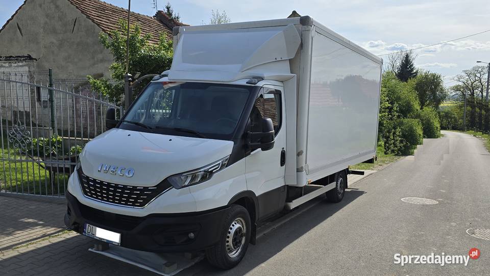 Iveco Daily 35S12 kontener 10 palet winda nieuszkodzony Iveco Legnickie Pole