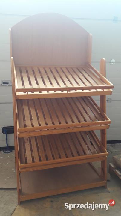 regał sklepowy drewniany Warszawa