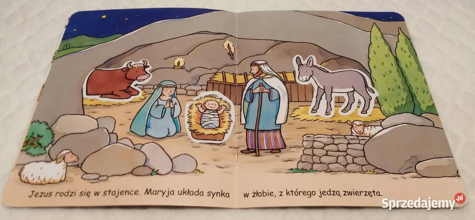 Szopka Obrazki najmłodszych Olesiejuk Książeczki ISBN 9788376264240 Czeladź
