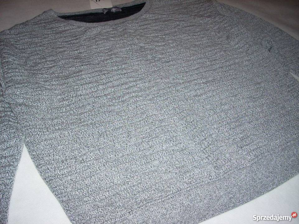 RESERVED luźna bluza sweter pikowany NOWA L XL Bez wzoru małopolskie Nowy Sącz sprzedam
