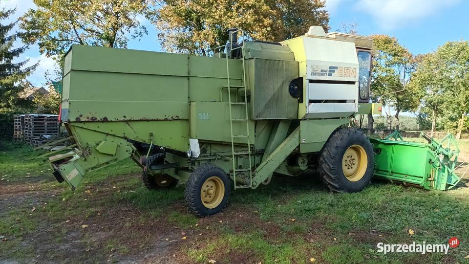 kombajn zbożowy fortschritt e514 Grąd