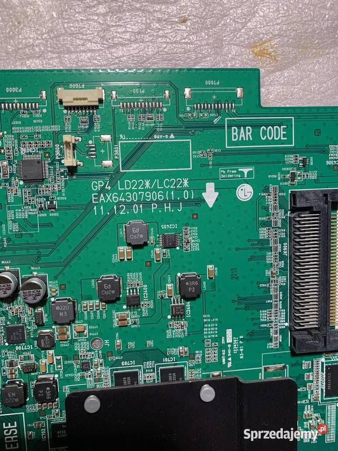 Płyta głównai zasilacz do TV lg47LM670S Części i akcesoria mazowieckie Konstancin-Jeziorna