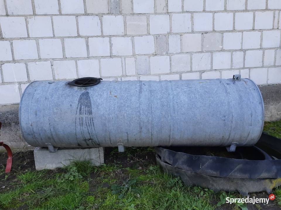 Beczka stalowa ocynkowana 600 litrów mazowieckie Pułtusk