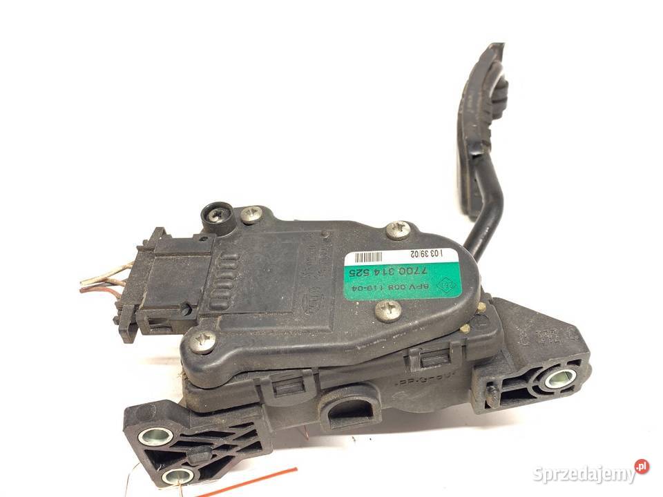 POTENCJOMETR GAZU RENAULT MASTER II 7700314525 Potencjometry podkarpackie sprzedam