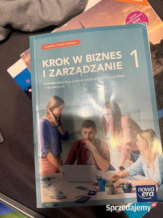 Krok w biznes i zarządzanie podręczniki szkolne Warszawa
