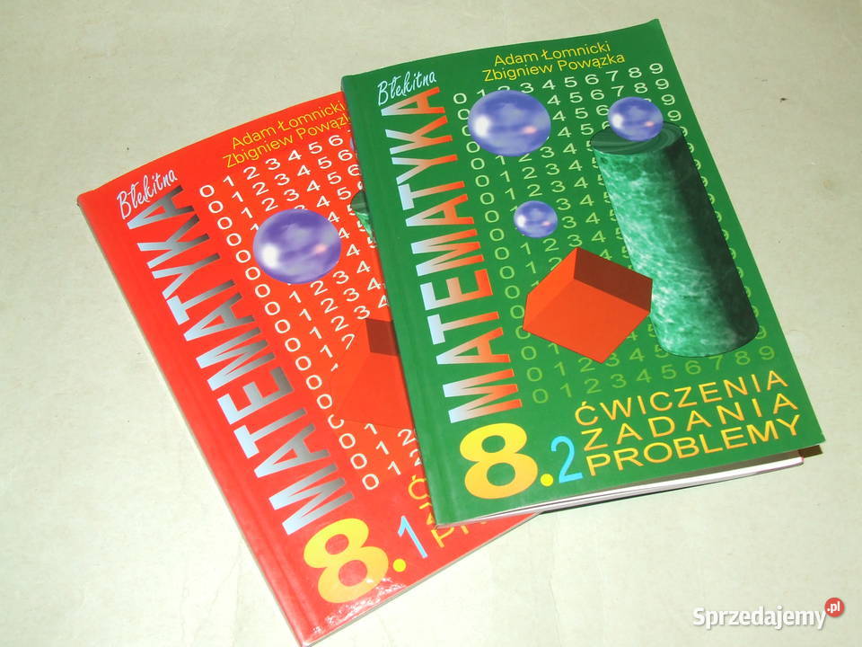 Błękitna matematyka 8 Część 1 2 Łomnicki Powązka Oborniki Śląskie