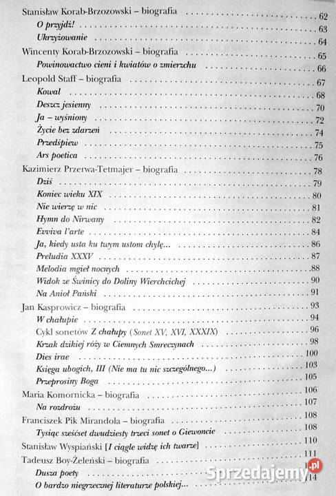 Powtórka z literatury 5 Młoda Polska Aldona Chełm