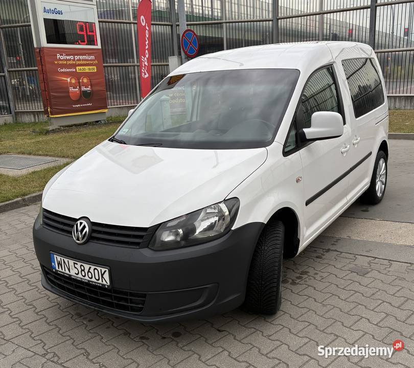 VOLKSWAGEN CADDY 2014 20TDI 140 SALON POLSKA klimatyzacja Caddy Warszawa sprzedam