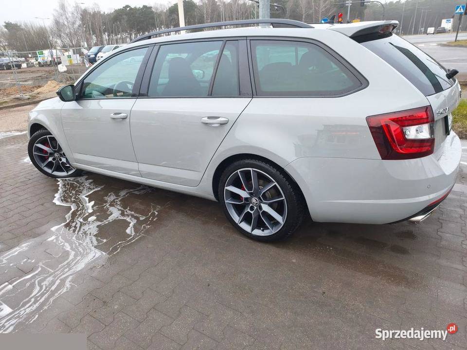 Skoda Octavia 20 TDI RS DSG 184 2019r kujawsko-pomorskie