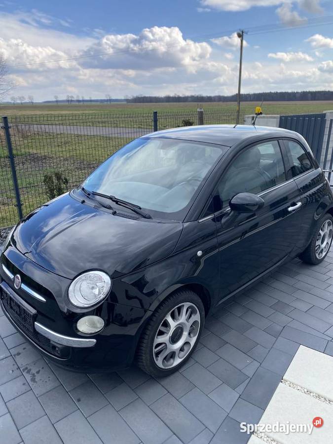 Fiat 500 12 benzyna z Niemiec 70KM 500 Wolsztyn