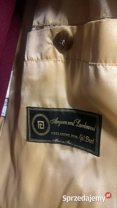 Płaszcz damski kremowy podkarpackie sprzedam