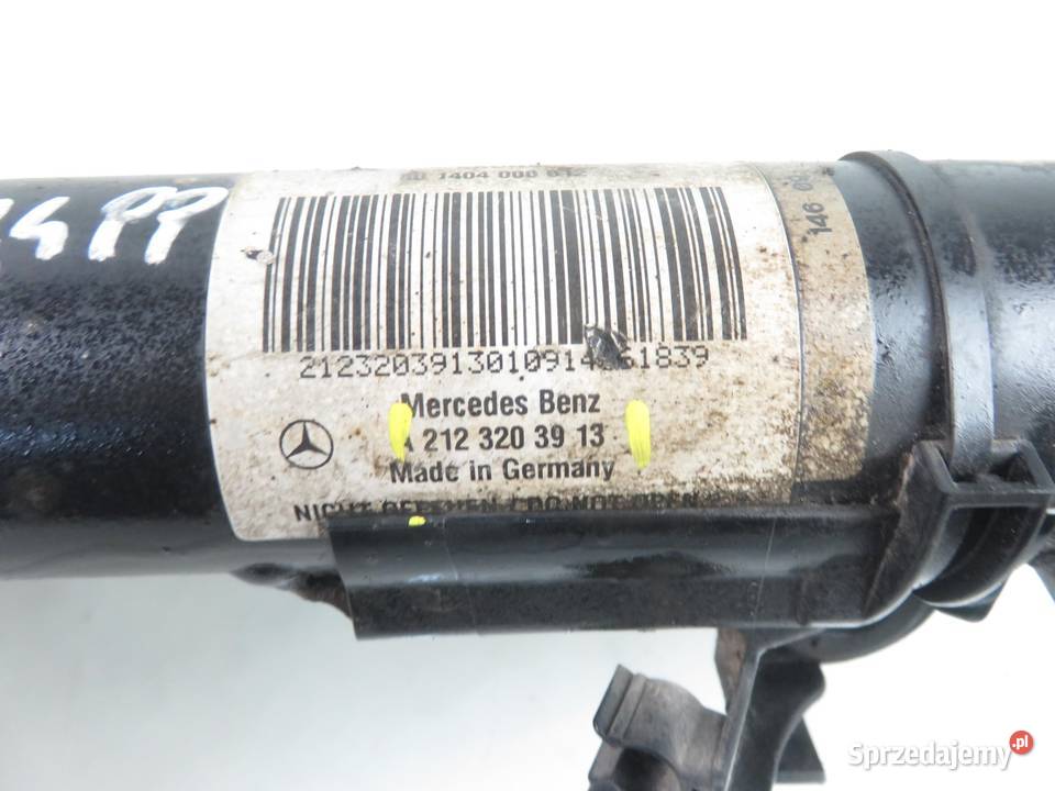 MCPERSON AMORTYZATOR PRZEDNI MERCEDES W212 E 220 osobowe Amortyzatory