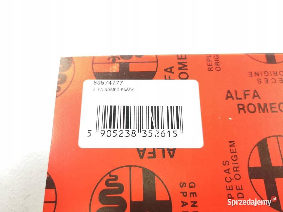 PASEK KLINOWY ALFA ROMEO 164 1998 NOWY ORYGINAŁ