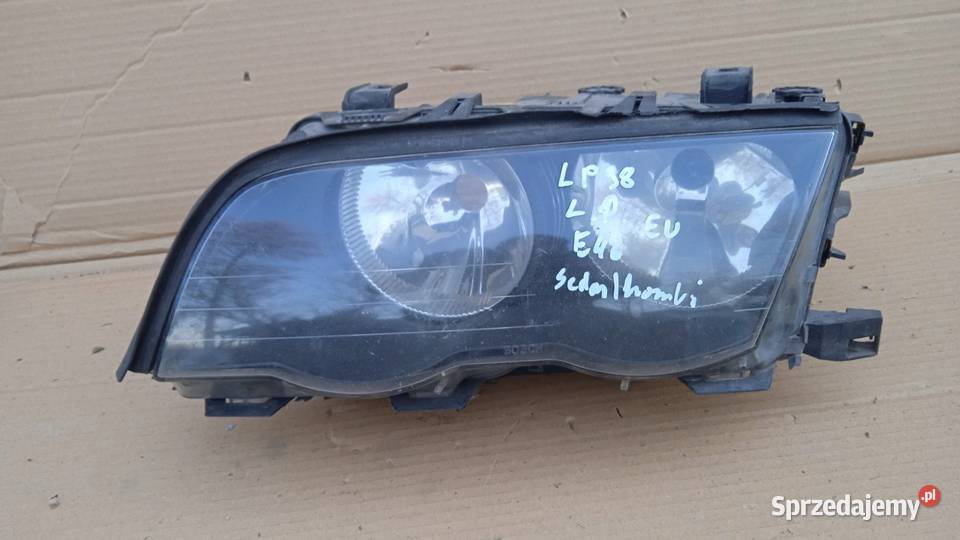 E46 SEDAN KOMBI LAMPA PRZÓD LEWY EU wielkopolskie