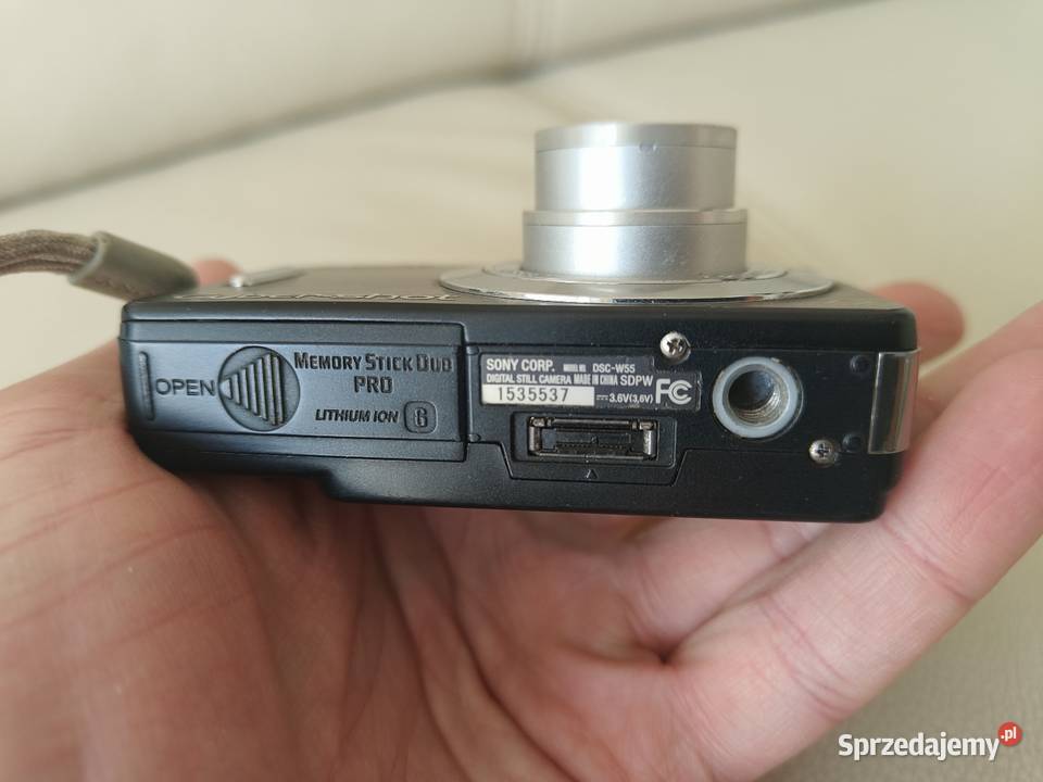 Aparat cyfrowy Sony DSCW55 Łódź sprzedam