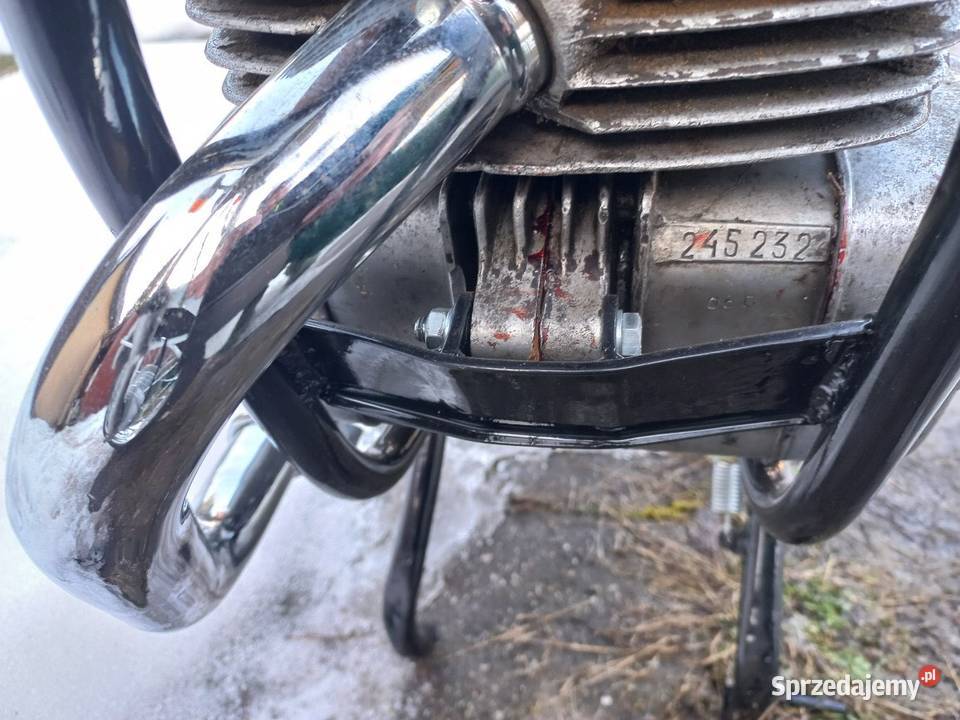 Motocykl WSK 175 Perkoz Białystok