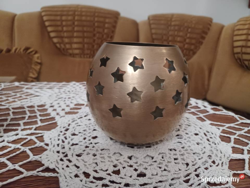 Duży lampion mosiężny Kolekcja